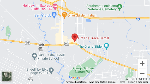 Off the Trace Dental on the map